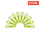 Tête double lames dentelées RYOBI pour coupe bordure sur batterie RAC155