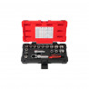 Coffret de douilles traversantes TRIPLEplus KS TOOLS - 3/8'' - 1/2'' - 10 à 24 mm - Photo 1