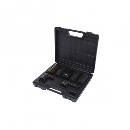 Coffret de douilles et douilles tournevis TORX percé KS TOOLS, 1/4''- 3/8"-1/2", 57 pièces - Photo 1