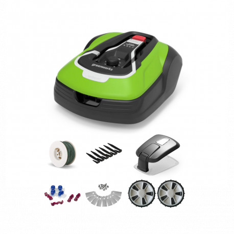 Robot tondeuse Optimow 15 GREENWORKS - pour 1500m2 - Photo 1