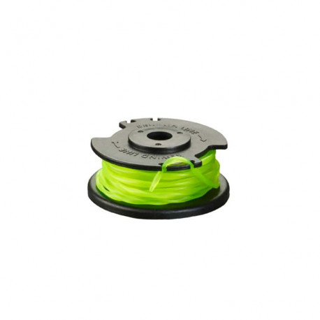 Bobine simple fil torsadé et couvercle RYOBI 2mm pour coupe-bordures sur batterie RAC142