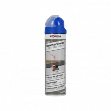 Traceur de chantier L200 FORCH - Bleu - 500ml
