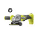 Meuleuse d'angle brushless RYOBI 18 V OnePlus - sans batterie ni chargeur R18AG7-0