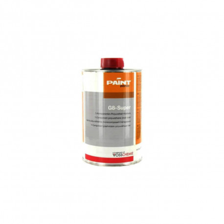Vernis G8 super polyuréthane transparent SOLOPLAST VOSSCHEMIE - 1L