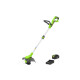 Coupe-bordure 30cm 48V GREENWORKS - Batterie 2,0Ah et chargeur - G48GTE30K2 - Photo 1