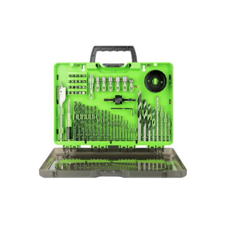 Coffret de 60 embouts et forets GREENWORKS - APT-60DDS-GW - Photo 1