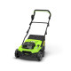 Scarificateur 2-en-1 38cm POWERALL 24V GREENWORKS - Sans batterie ni chargeur - GD2X24SC38II