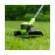 Coupe-bordures 33cm Brushless 24V GREENWORKS Génération 2 - Batterie 4,0Ah et chargeur - ST24L413-01
