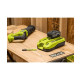 Chargeur ultra rapide 2-en-1 pour 18V One+ / 36V Max Power RYOBI - RC1836112