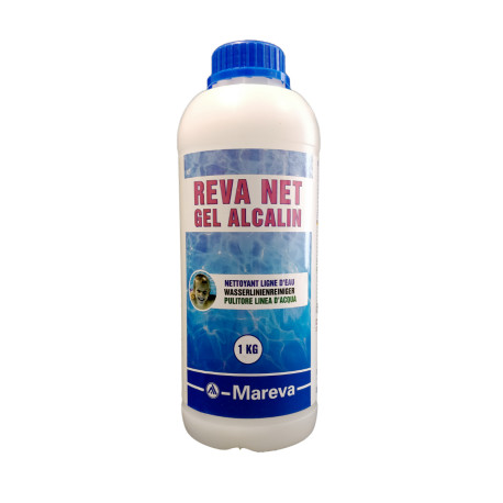Nettoyant de ligne d'eau MAREVA Reva-net gel alcalin - 1 kg - 150012