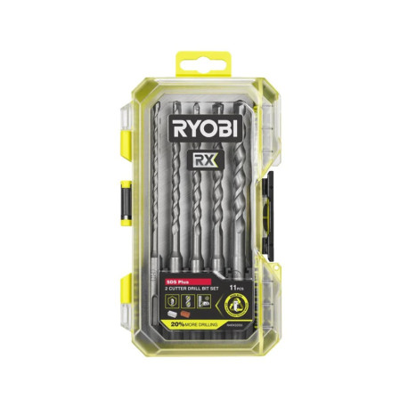 Coffret 5 forets SDS+ à 2 taillants RYOBI RX - 5,5 à 10 mm - RARXSDS5
