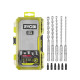 Coffret 5 forets SDS+ à 2 taillants RYOBI RX - 5,5 à 10 mm - RARXSDS5