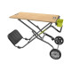 Etabli 2-en-1 avec fonction diable RYOBI Link - charge 181 kg en établi, 136 kg en diable - RWBSB-01