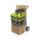 Etabli 2-en-1 avec fonction diable RYOBI Link - charge 181 kg en établi, 136 kg en diable - RWBSB-01