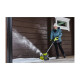 Fraise à neige 36V RYOBI - déblaiement 15 cm - Sans batterie ni chargeur - RY36ST30A-0