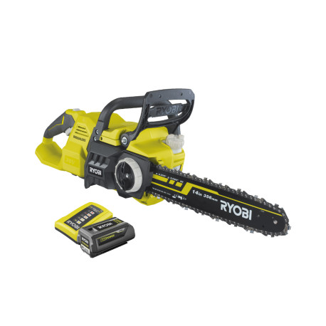 Tronçonneuse Brushless 36V RYOBI - chaîne 35 cm - Batterie 4,0Ah et chargeur - RY36CSX35A-140