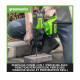 Perforateur SDS Brushless 24V GREENWORKS - 2 joules - Batterie 4,0Ah et chargeur - GD24SDS2K4