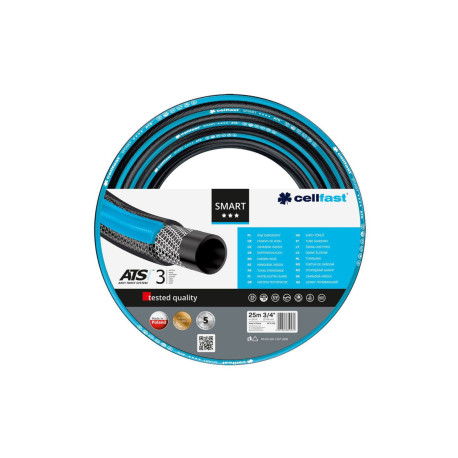 Tuyau d'arrosage 19 mm Flexible 25 m CELLFAST - Résistant et Durable - 75711 - Photo 1