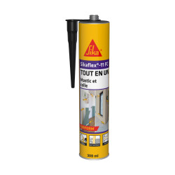 Mastic colle multi-usages SIKA Sikaflex 11 FC Purform - Noir - 300ml