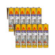 Lot de 12 mastics colle multi-usages SIKA Sikaflex 11 FC Purform - Marron - 300 ml