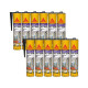 Lot de 12 mastics colles multi-usages SIKA Sikaflex 11 FC Purform - Noir - 300ml