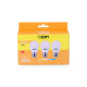 Kit 3 ampoules LED E27 5W 400lm lumière chaude EDM - 3200K - 98201 - Photo 2