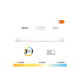 Bande LED 20W 3CCT Variable 6500K/4000K/3000K EDM - 2045 lm - Réf. 31865 - Photo 1