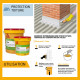 Revêtement souple imperméable toitures SIKA SikaLastic Color - Blanc - 5kg