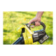 Souffleur aspiro-broyeur RYOBI 18V One+ Brushless OBV18 - Batterie 4,0Ah et chargeur