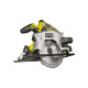 Scie circulaire RYOBI 18V One+ RWSL1801M - 150 mm - Batterie 4,0Ah et chargeur - Seconde lame 150 mm 40 dents