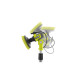 Brosse motorisée télescopique RYOBI 18V One+ RWTS18 - Batterie 4,0Ah et chargeur