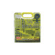 Pack RYOBI complet 5 outils - 2 batteries 4.0Ah et 1 batterie 2.0Ah - 2 chargeurs - Coffret 90 accessoires