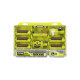 Mini-outil multifonction RYOBI 18V One+ RRT18 - Batterie 4,0Ah et chargeur - Coffret 150 pièces