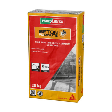 Béton à pris rapide FixMinute PAREXLANKO - 20kg