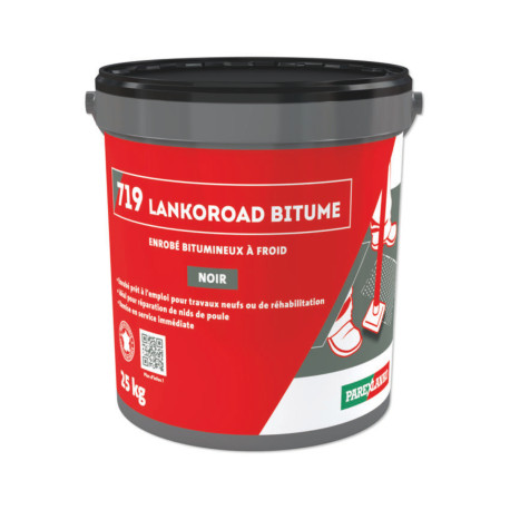 Enrobé bitumeux à froid PAREXLANKO 719 Lankoroad Bitume - Noir - 25kg