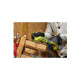 Pack 2 outils Perceuse-Visseuse et Outil Multifonction RYOBI 18V One+ - Avec batterie 2,0Ah et chargeur