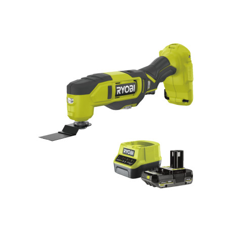 Outil multifonctions 18V One+ RYOBI - Batterie 2,0Ah et chargeur - RMT18-1C20GF