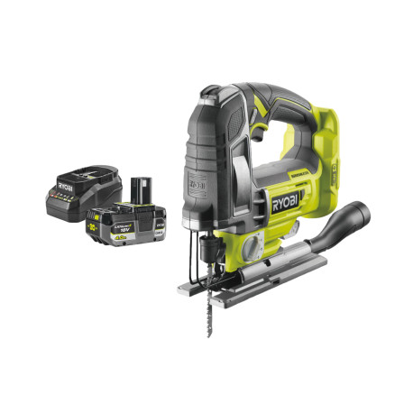 Pack scie sauteuse pendulaire RYOBI 18 V One+ R18JS - Batterie 4.0Ah et chargeur