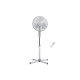 Ventilateur sur pied 50W 3 vitesses F-AIR - 40 cm, blanc, 120 cm - 33139 - Photo 1