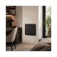 Radiateur classique BEHA - 1000W - 12 à 16 m2 - Noir - 51,5 x 43,5 cm