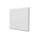Radiateur classique BEHA - 1000W - 12 à 16 m2 - Blanc - 51,5 x 43,5 cm