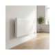 Radiateur classique BEHA - 2000W - 24 à 31 m2 - Blanc - 81,5 x 43,5 cm