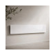 Radiateur connecté face verre Wi-FI BEHA - 1000W - 12 à 16 m2 - 130,8 x 22,3 cm