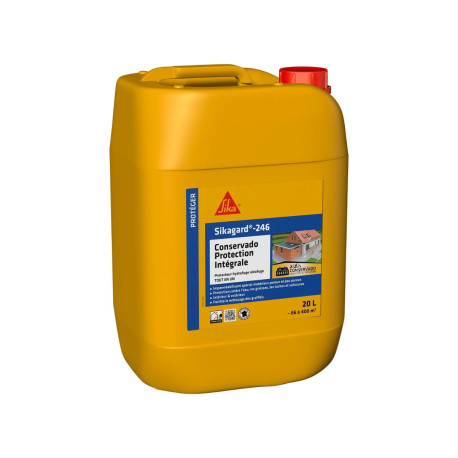 Protection hydrofuge SIKA Sikagard-245 Conservado Protection Intégrale - 20L