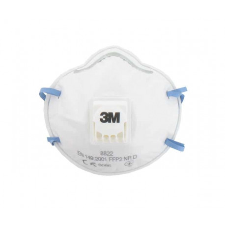 Masque 3M 8822 anti-poussière FFP2 avec soupape