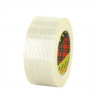 Ruban adhésif armé 3M - Transparent - 50mm - 8956-50
