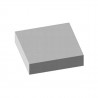 Tapis strié gris isolant diélectrique 100x120cm épaisseur 3mm