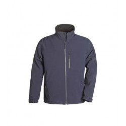 Veste Softshell bleue marine Yang Coverguard taille M
