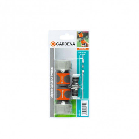 Kit d'arrosage 19 mm 3/4" - 2 raccords - 1 connecteur GARDENA - 18284-26