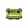 Coffret antichocs accessoires de vissage Ryobi 10 pièces RAK10MSDI